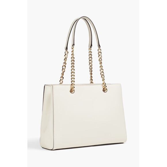 NWT Michael Kors Sussanah Large Tote Saffiano Leather - Light Cream - Picture 2 of 5